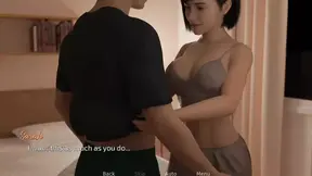Stepsister gets pleasure by stepbrother's cock