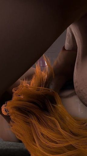 Futa Shemale Deepthroat Face Fucking