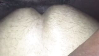 Horny by the big black cock I get ass fucked