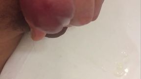 Masturbation in toilet