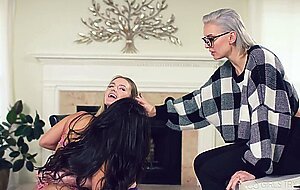 Girlsway, scarlett sage kenzie taylor and kimmy kimm