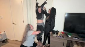 Lily Lurid Bound and Tickled by Phoenix Stacy and The Commandant 1080p MP4