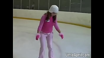 Little April And Her Solo Performance At The Skating Ring