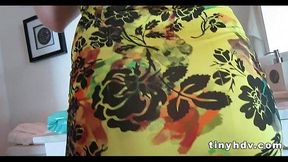 Sweet teen pussy streched Rainia Belle 41