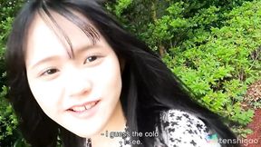 Mei Hotta explores intimate positions as a young college student discovers new sensations