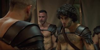 Sacred gang Of Thebes - Diego Sans anal plow