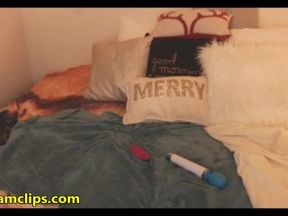 Curvy blonde needs more than one dildo