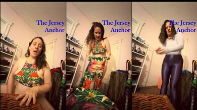 1/3 MMA Outfit Try On Gym Girl Spandex Leggings Boxing Wrestling Sexy Babe PAWG Big Ass Tits