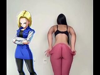 Androide eighteen cosplay