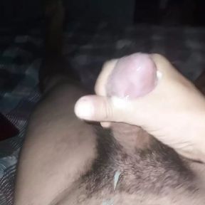 Pimp Daddy  was so horny on ex last night I had to bust a huge amount of cum