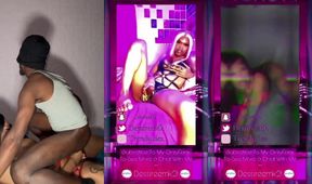 BBC hungry ebony slut gets destroyed by sloppy head cumshots