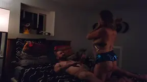 Mermaid outfit leads to multiple cumshots