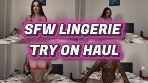 SFW LINGERIE TRY ON HAUL