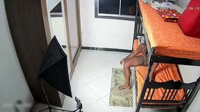 Maid gets naked cleaning while BBC bruises her tight throat
