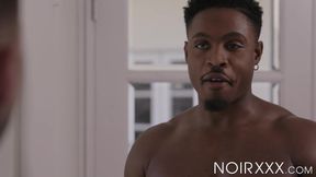 Sexy Zak Bishop having wild interracial fuck with DeAngelo Jackson