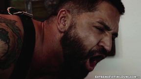 Hunky Dominic Pacifico got his ass cracked and fist fucked by jock Dominic Pacifico