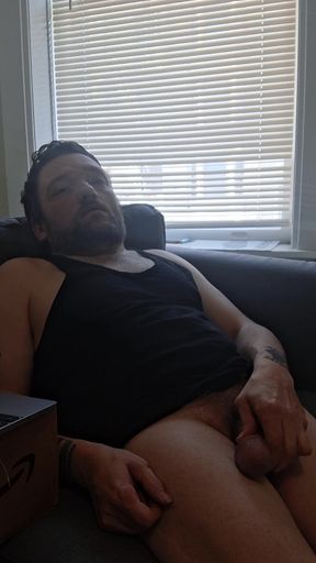 Talking about my tattoos and jerking off in the morning