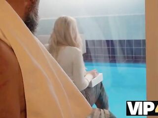 VIP4K. Be my hot daddy in the pool
