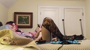 Crossdresser and Trans Woman Using Fucking Machine - Compilation 2