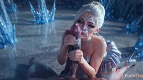 i melted this arrogant bitch with my hot huge cock, fucking her hard to tears [ai]