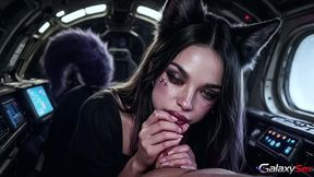cabin of the research ship was filled with our groans along with the wolf girl[ai]