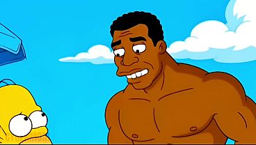 Married Housewife Loves Sucking and Fucking Big Black Cocks. Cartoon Parody. The Simpsons parody. Best Compilation Slut Wife