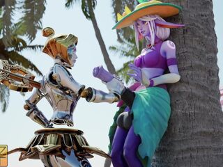 Cold Hands two - Soraka Shemale hentai Spunk fountain Oriana - Ayasz