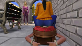 Kardash facesitting fart Beyonslave (preview)