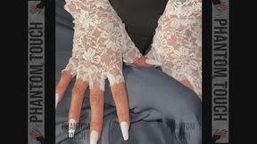 Scratching, Teasing, Handjob with Cumplay (White Coffin)