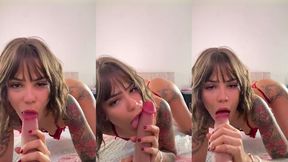 Social Media Creator @SofiaReyess @Sextoy in the mouth and #Latina #Tattoo Porn #Sexy Lingerie movie sex clips | Tik.Porn