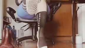 Luna Velvet: Trying on my new boots (Boot Try-On)