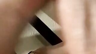 Tatted-Up Hunk Smoking & Jerking Off Until He Blows A Load