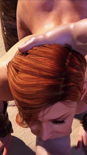 Reo Conya's Perfect Warrior Body Fucked Senseless - Conan Rails Her Huge Boobs &amp; Ideal Ass Deep   Clip 2