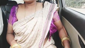 Part -2, Telugu Dirty Talks, Stepmom Stepson in Law Car Romantic Journey