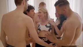 Lustful Lindsey Cruz and Curved Marvin at doggystyle sex
