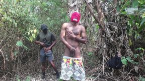 hot public rough fuck in the middle of the free era in the field in a plantation between two straight villagers who meet in the bush with big cocks. a first gay experience to live exclusively on xvid