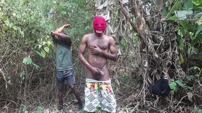hot public rough fuck in the middle of the free era in the field in a plantation between two straight villagers who meet in the bush with big cocks. a first gay experience to live exclusively on xvid
