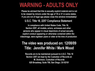 Jennifer White fucking in the desk with her natural tits