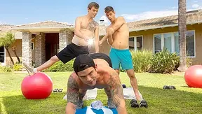 Bareback Heat: Scott Finn Michael Del Ray Fuel Steamy Neighboring Nights – 18+