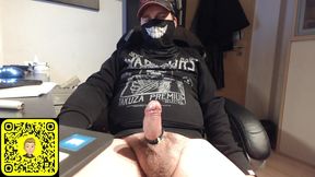 Slave bdsm estim controlled with electrosex toy from master