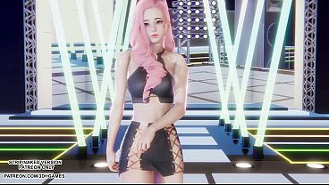 [MMD] TWICE - I CAN'_T STOP ME Seraphine Sexy Kpop Dance League of Legends Hentai Uncensored 4K 60FPS