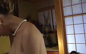 Juy-349 i was caught in front of my husband 's portrait, caught me crazy. tia