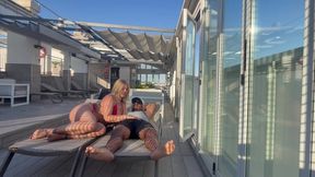 tremenda rubia influencer follada sin condon por moreno pollon
