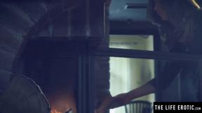 ”Skinny girl Charlotta Phillip moans loudly while rubbing herself”