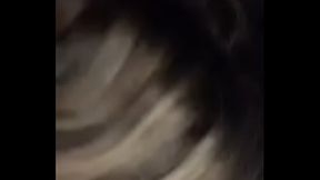 Blonde sucking BBC in Car