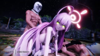 Blue Archive 💦 Pleasure Ritual For Hanako &amp; Miyako - HARDCORE Anime R34 Porn Sex MMD