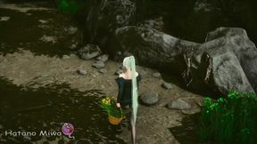 Skinniest girl gets drenched in goblin cum during fierce orgy