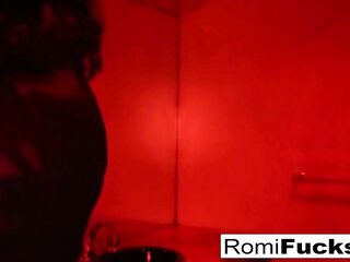 Hot thrall Romi lets dominant Sovereign dominate her