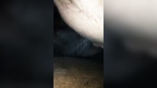 Submissive Hispanic Skank Interracial Head and Rimjob
