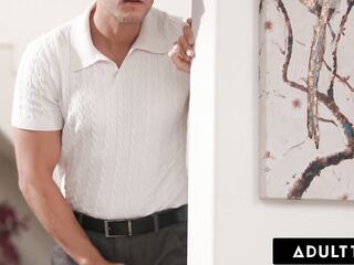 ADULT TIME - Lewd Babysitter Kimora Quin Caught Masturbating On Married Boss' Porn History